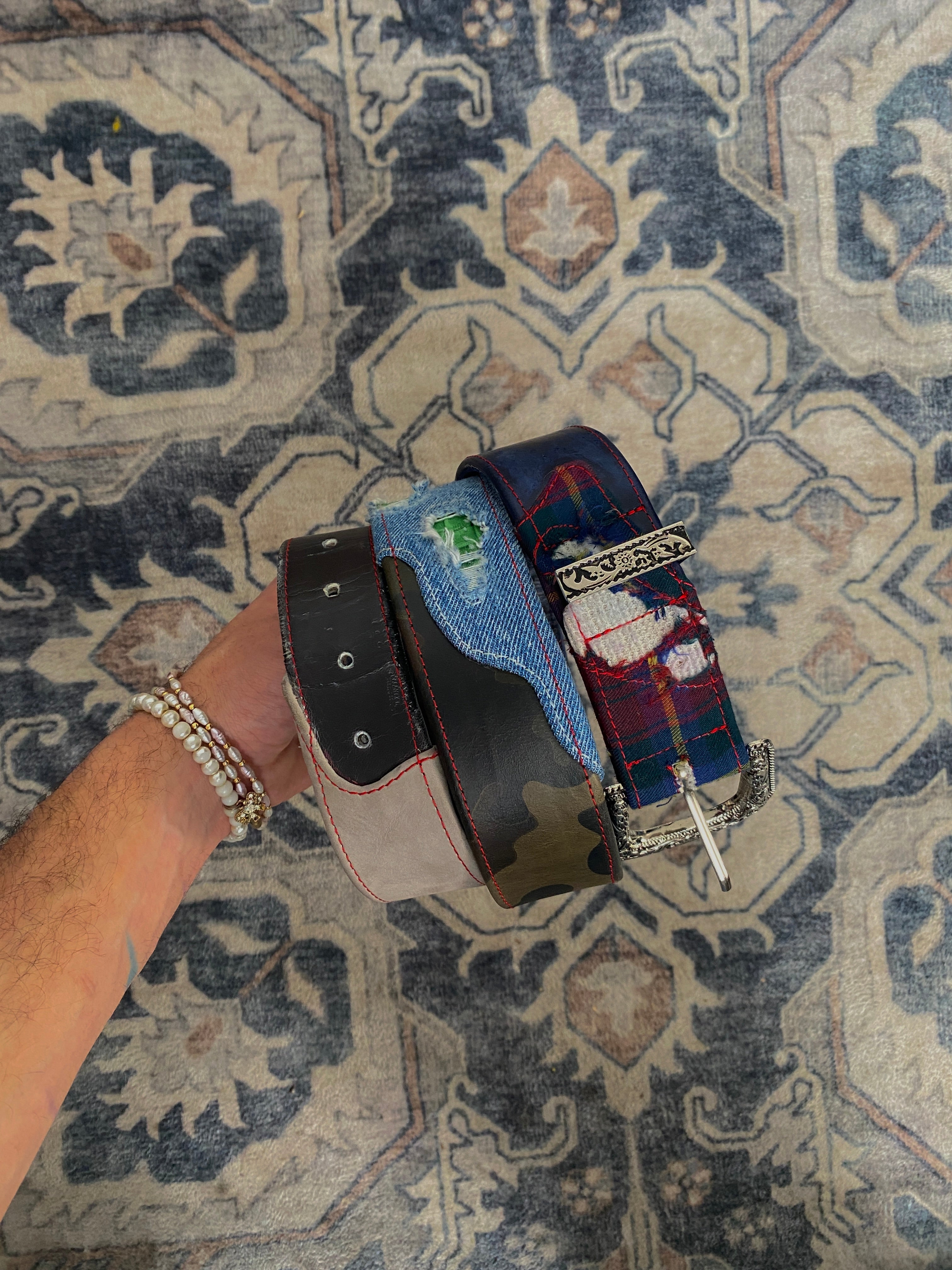 [Patchwork 002] Multi panel belt