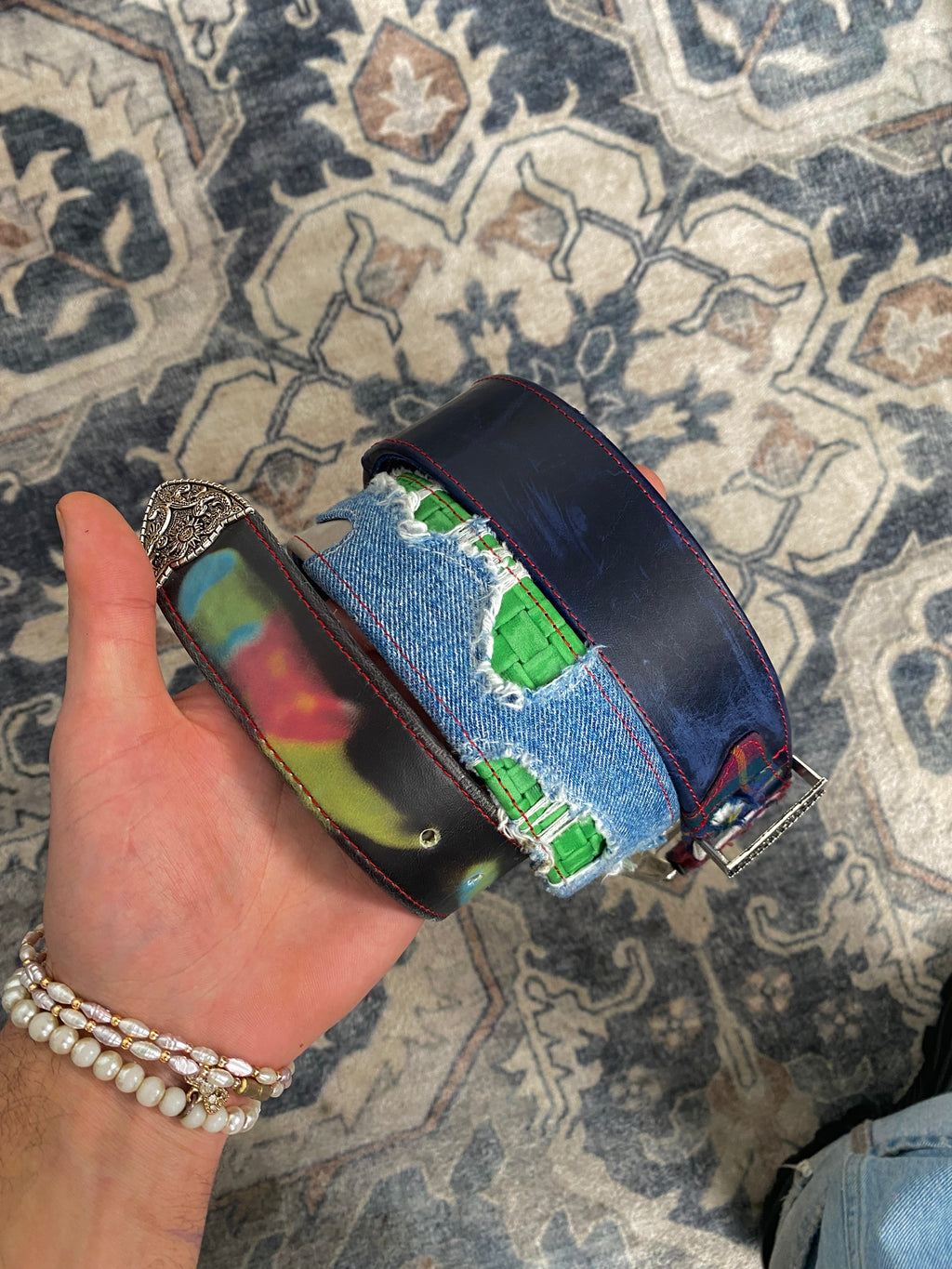 [Patchwork 002] Multi panel belt