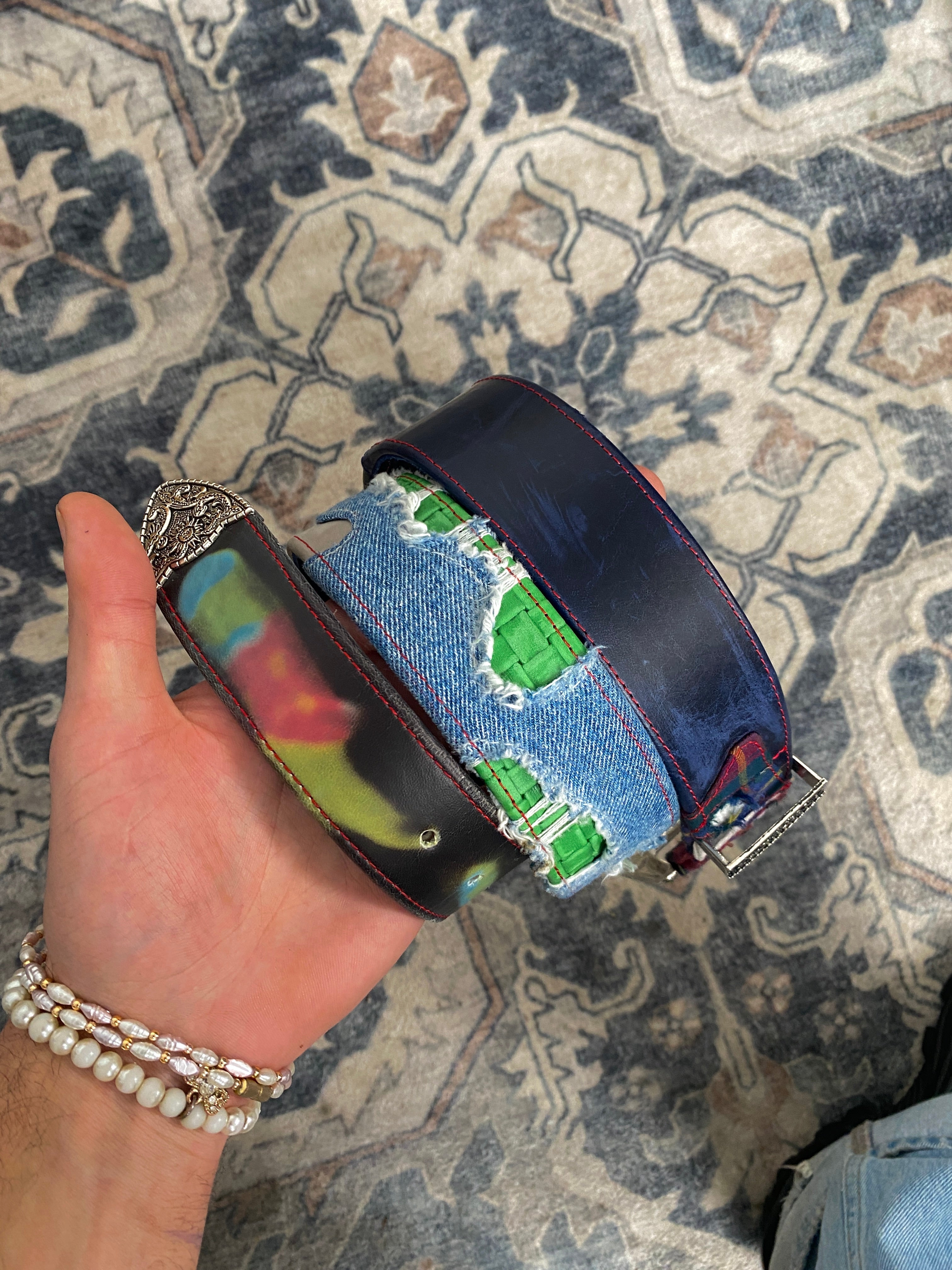 [Patchwork 002] Multi panel belt