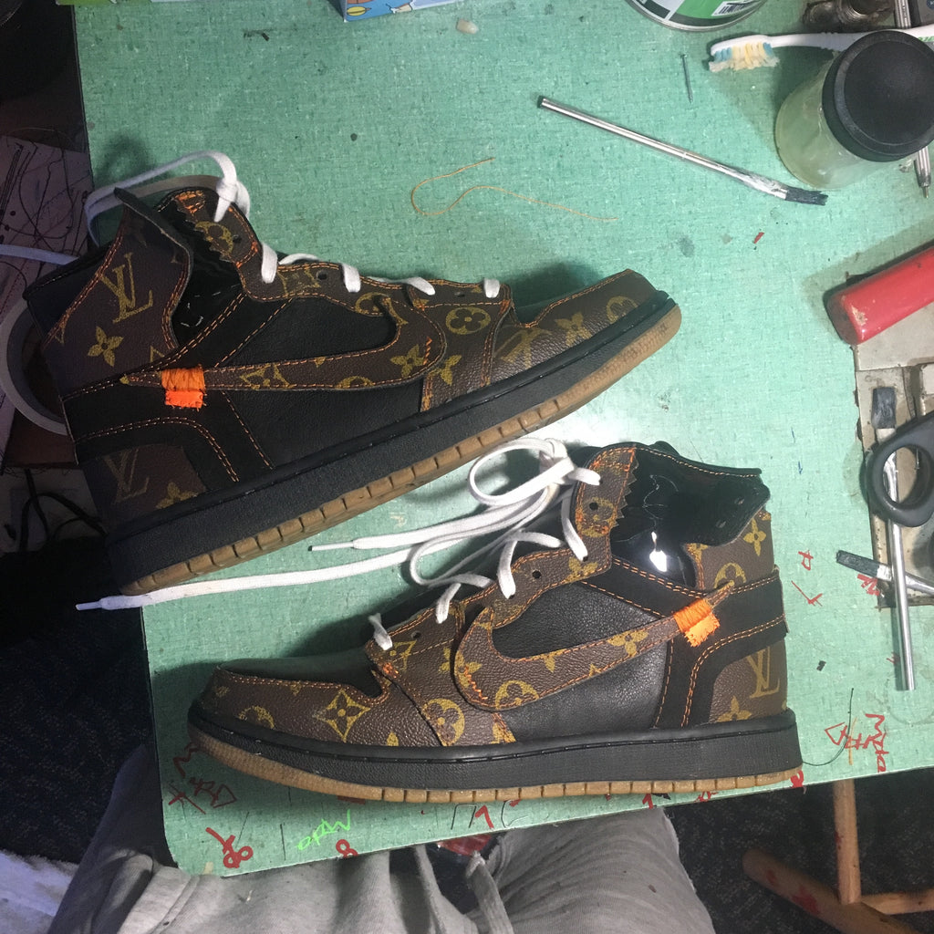 Off White x Lv Jordan 1 Concept