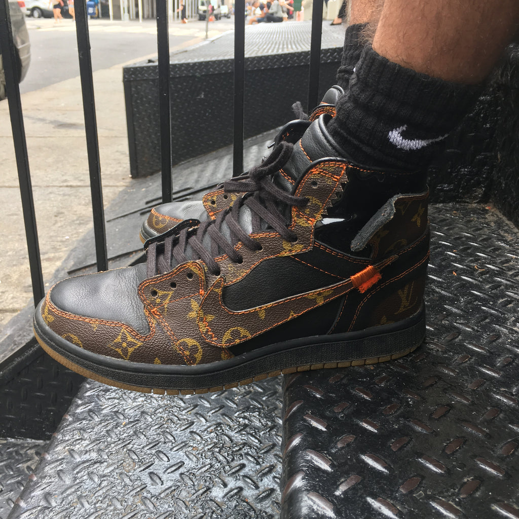 Off White x Lv Jordan 1 Concept