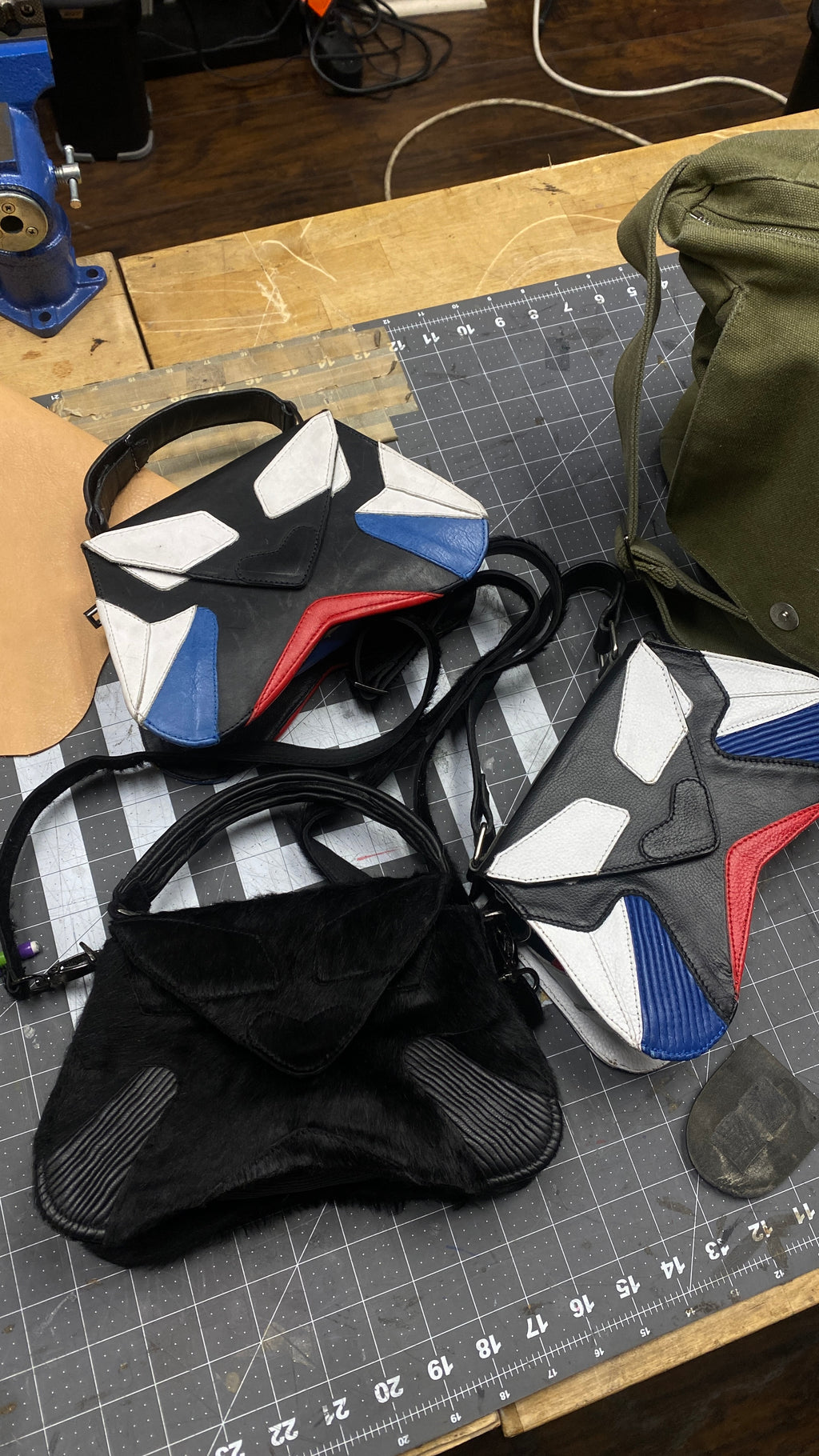 [Moto 002] Pony Hair Handbag