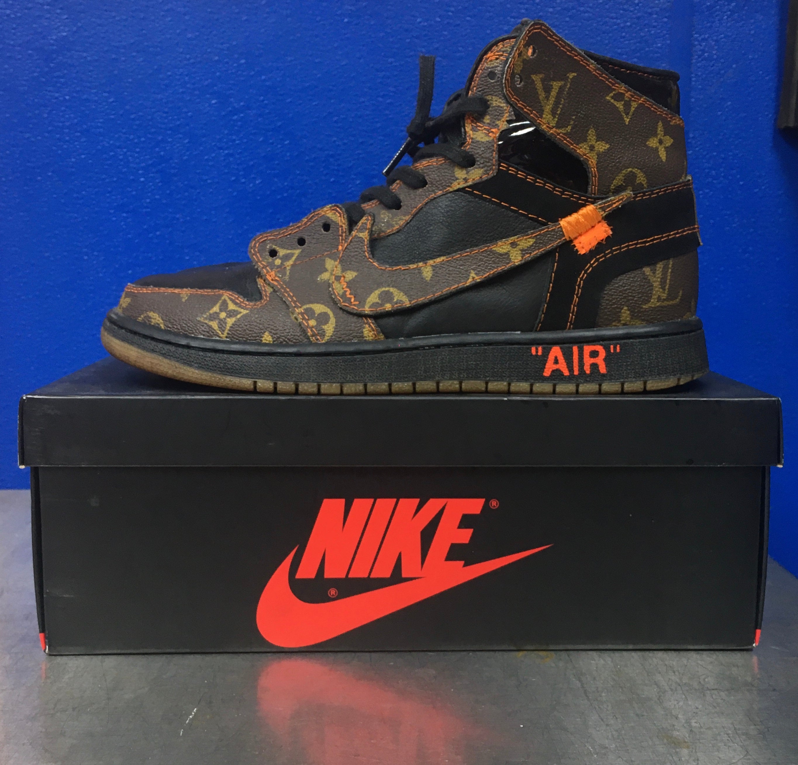 Off White x Lv Jordan 1 Concept