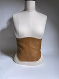 [Cognac] Leather Waist belt