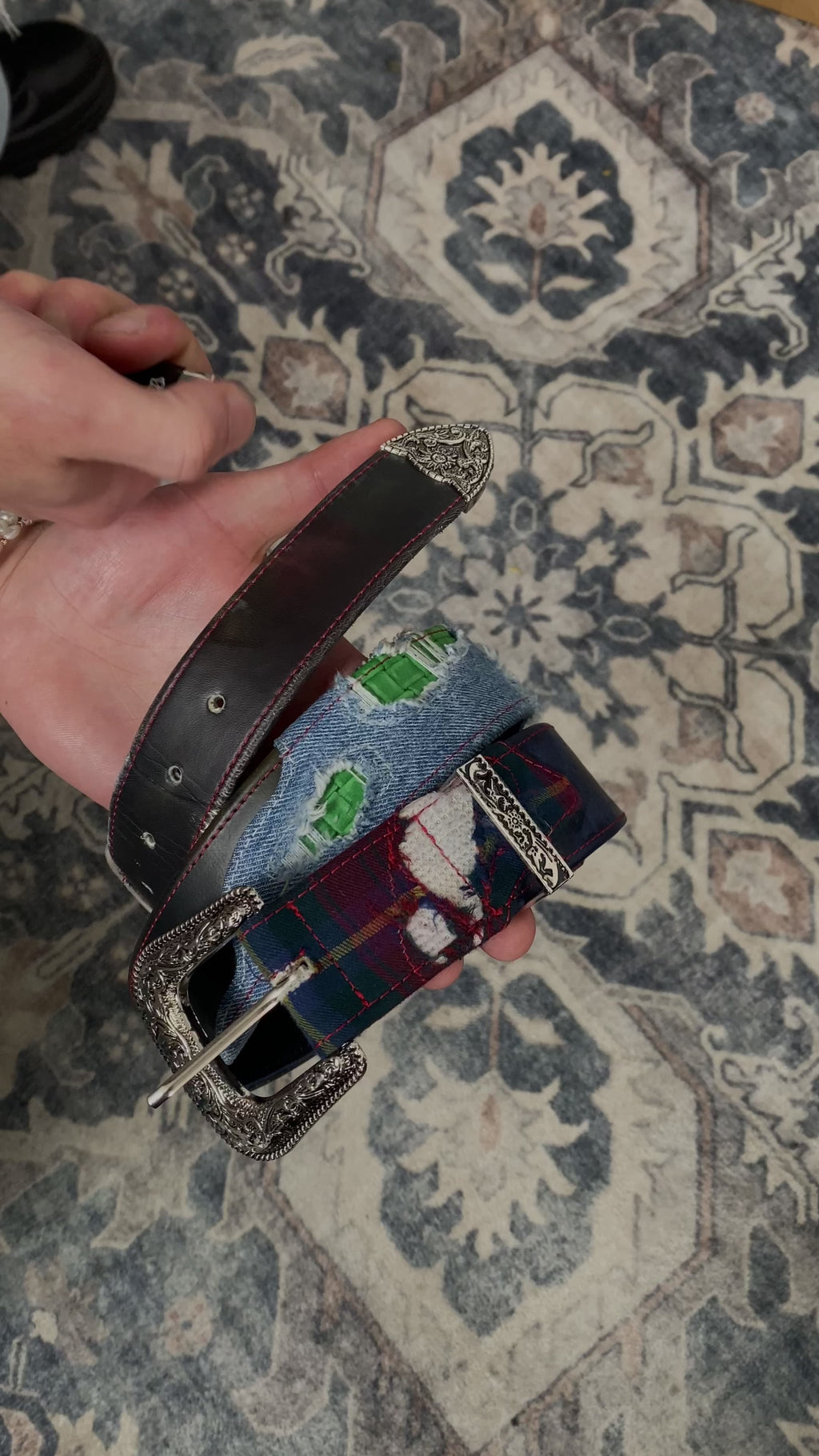 [Patchwork 002] Multi panel belt